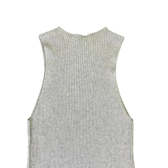 n:Philanthropy Reid Sleeveless Sweater Dress Cashmere Asymmetrical Size Medium - Picture 3 of 12